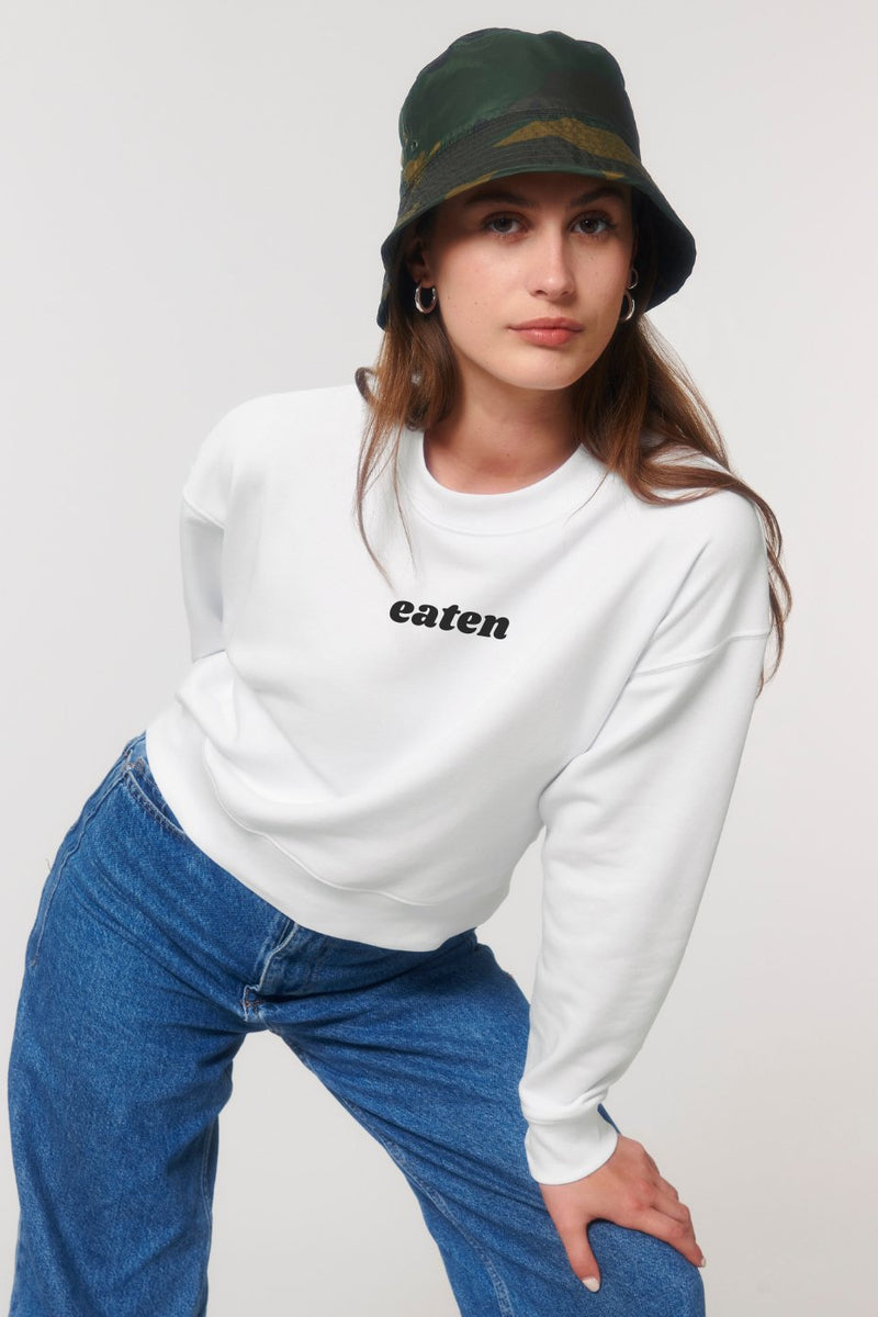 Eaten Cropped Crewneck - As - tu Mangé