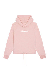 Mangé Cropped Drawstring Hoodie - As - tu Mangé