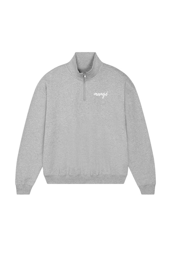 Mangé Organic 1/4 Zip Sweatshirt - As-tu Mangé