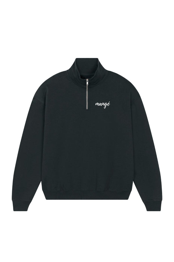 Mangé Organic 1/4 Zip Sweatshirt - As-tu Mangé